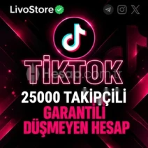 ✅GARANTİLİ✅ - TİKTOK +25000 TAKİPÇİLİ HESAP ⭐