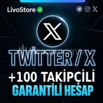 ✅GARANTİLİ✅ - TWİTTERX +100 TAKİPÇİLİ HESAP ⭐