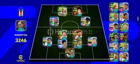 PES MAİNLEMELİK EN BABA HESAP DOLU ICONLU