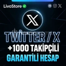 ✅GARANTİLİ✅ - TWİTTERX +1000 TAKİPÇİLİ HESAP ⭐