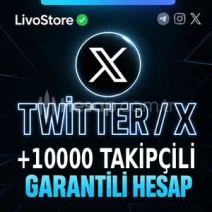 ✅GARANTİLİ✅ - TWİTTERX +10000 TAKİPÇİLİ HESAP ⭐