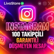 ✅GARANTİLİ✅ - İNSTAGRAM +100 TAKİPÇİLİ HESAP ⭐