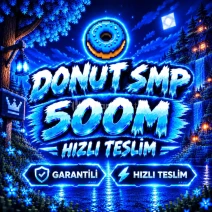DonutSMP 500M Para Roket Teslimat