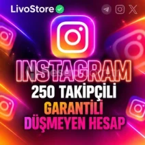 ✅GARANTİLİ✅ - İNSTAGRAM +250 TAKİPÇİLİ HESAP ⭐