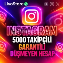 ✅GARANTİLİ✅ - İNSTAGRAM +5000 TAKİPÇİLİ HESAP ⭐
