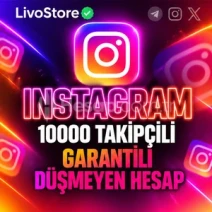 ✅GARANTİLİ✅ - İNSTAGRAM +10000 TAKİPÇİLİ HESAP ⭐