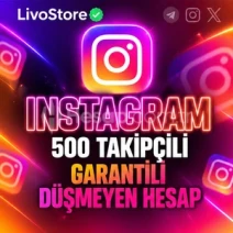 ✅GARANTİLİ✅ - İNSTAGRAM +500 TAKİPÇİLİ HESAP ⭐