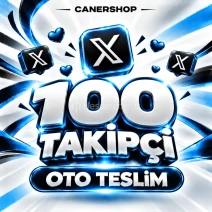 X Twitter 100 Takipçi | 🛡 30 GÜN GARANTİLİ