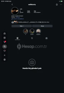 132 bin takipcili hesap satılıktır