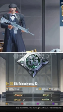 BUZ MAX MUMYA M4 6 LVL TAVŞAN AKM 6 LVL MASKARA SCARL 4