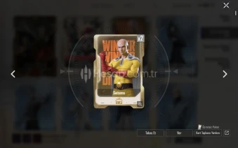 Pubg mobile saitama kartı satılıktır