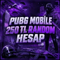 💜DESTANSILI💜 250TL RANDOM HESAP PUBG MOBİLE 💜