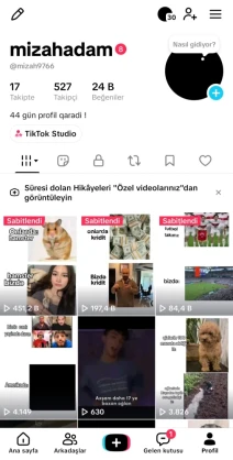 500+TAKİPÇİLİ BOL ETKİLEŞİMLİ HESAP