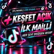 (PC LİVE STUDİO ERİŞİM AÇIK) Tiktok Hesabı