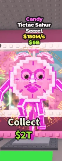 Candy 150m Tictac Sahur - Sab Op Secret