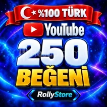 YouTube 250 Türk Beğeni - Keşfet Etkili