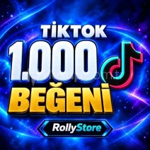 TikTok 1.000 Beğeni - Otomatik Teslimat - Keşfet Etkili