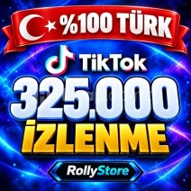 TikTok 325.000 Türk İzlenme - Keşfet Etkili