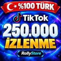 TikTok 250.000 Türk İzlenme - Keşfet Etkili