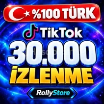 TikTok 30.000 Türk İzlenme - Keşfet Etkili