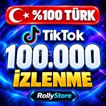 TikTok 100.000 Türk İzlenme - Keşfet Etkili