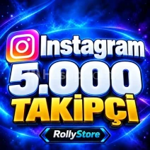 Instagram 5.000 Takipçi - Keşfet Etkili