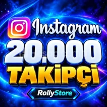 Instagram 20.000 Takipçi - Keşfet Etkili