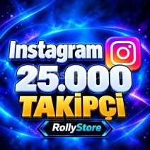 Instagram 25.000 Takipçi - Keşfet Etkili