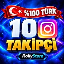 Instagram 10 Türk Takipçi - Keşfet Etkili