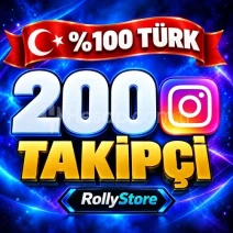 Instagram 200 Türk Takipçi - Keşfet Etkili