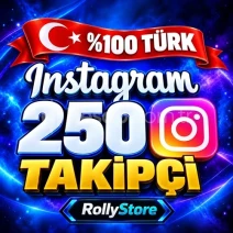 Instagram 250 Türk Takipçi - Keşfet Etkili