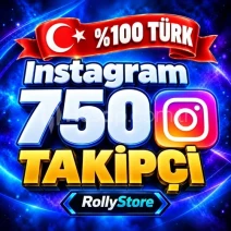 Instagram 750 Türk Takipçi - Keşfet Etkili