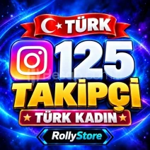 Instagram 125 Türk Kadın Takipçi - Keşfet Etkili