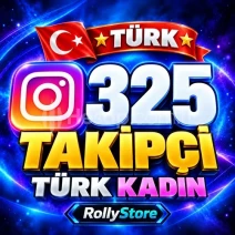 Instagram 325 Türk Kadın Takipçi - Keşfet Etkili