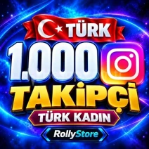 Instagram 1.000 Türk Kadın Takipçi - Keşfet Etkili