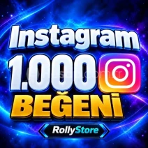 Instagram 1.000 Beğeni - Keşfet Etkili