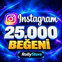 Instagram 25.000 Beğeni - Keşfet Etkili