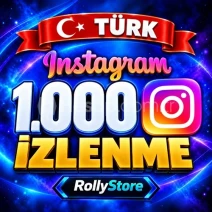 Instagram 1.000 Türk İzlenme - Keşfet Etkili