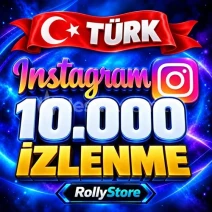 Instagram 10.000 Türk İzlenme - Keşfet Etkili