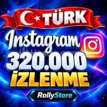 Instagram 320.000 Türk İzlenme - Keşfet Etkili