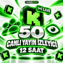 Kick 50 Canlı Yayın İzleyici 12 Saat | OTO TESLİM