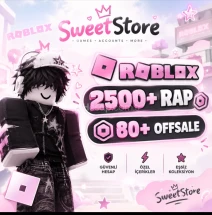 Roblox 2500+ RAP | 80+ OFFSALE EŞYALI ÖZEL HESAP