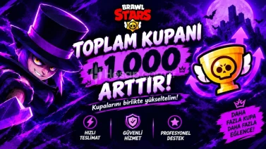 50TL 1.000 Kupa | 12 Saat İçinde Teslim