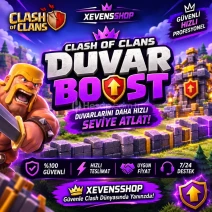 👑 XEVENSSHOP DUVAR BOOST HİZMETİNE HOŞ GELDİNİZ  🏰