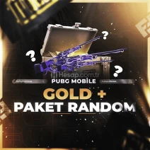 ⭐GOLD PAKET⭐PUBG MOBİLE RANDOM HESAP