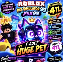 PSX 99 1X RASGELE HUGE PET TESLİMİ