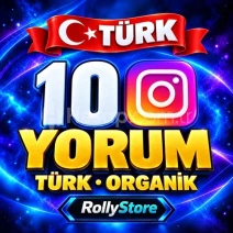 Instagram 10 Türk Organik Yorum - Keşfet Etkili