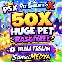PSX 99 50 ADET HUGE PET  TESLİM EDİLİR