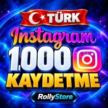 Instagram 1.000 Türk Kaydetme - Keşfet Etkili