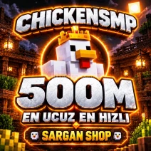 ✨ ChickenSMP 500M Money - EN UCUZ - SERİ TESLİMAT✨